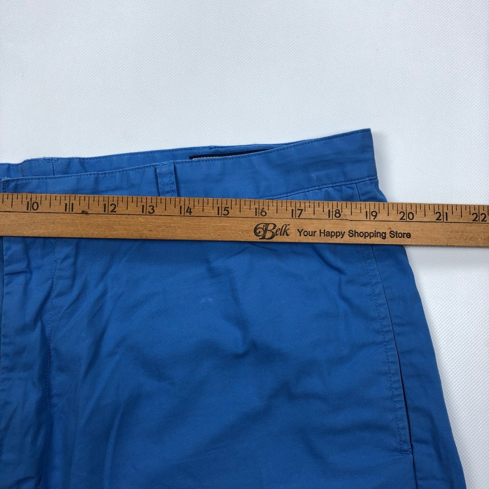 Vineyard Vines Club Shorts Mens 38 Blue Cotton Chino Flat Front Whale 9" Inseam - Picture 6 of 9